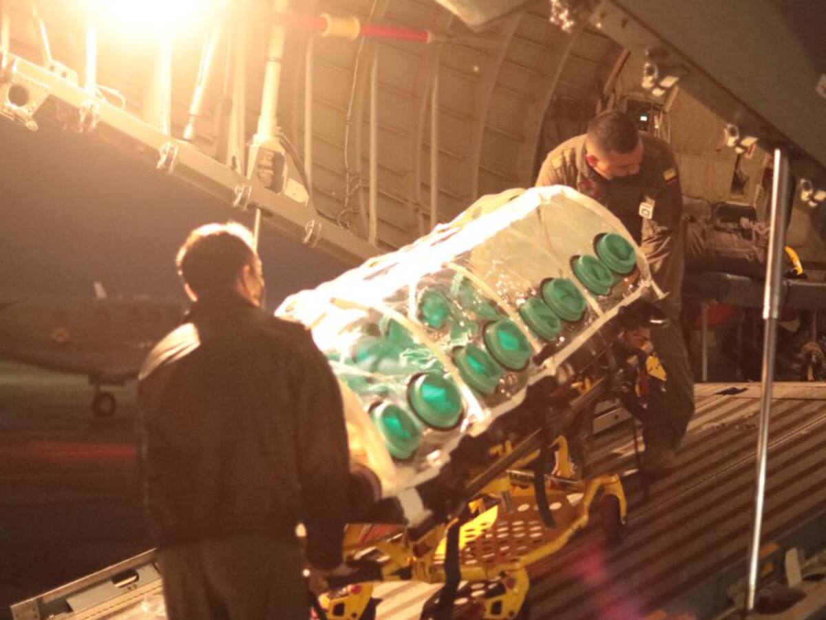 Fuerza Aérea reactivó traslados de pacientes con COVID-19