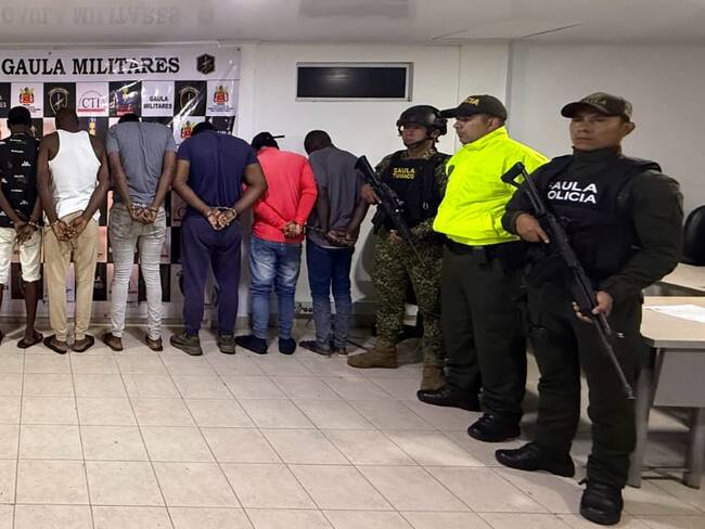 Capturados 11 extorsionistas: Presuntos integrantes del GAOR ‘Alfonso Cano’ en Tumaco, Nariño