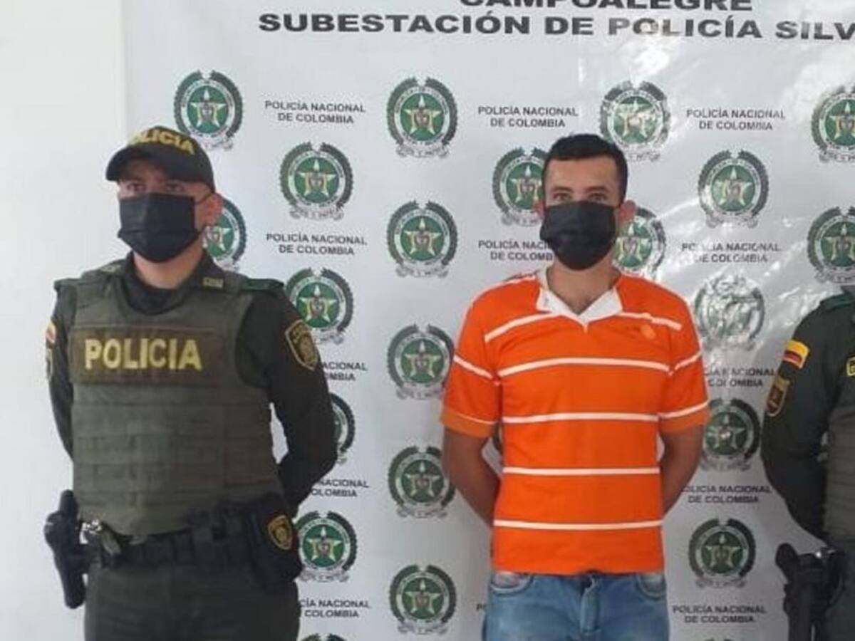 En el Huila capturaron a integrante de la banda ‘Los del Túnel’