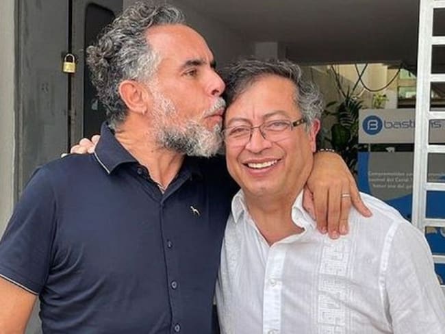 Armando Benedetti y Gustavo Petro