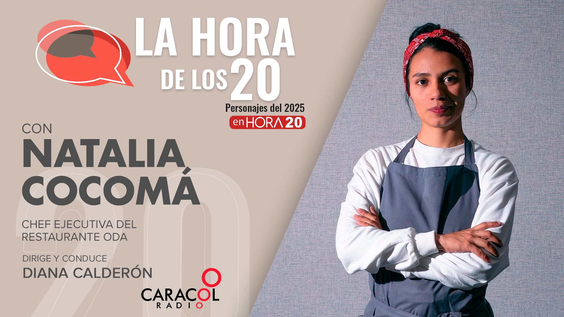 Natalia Cocomá, liderar una cocina de huertas locales