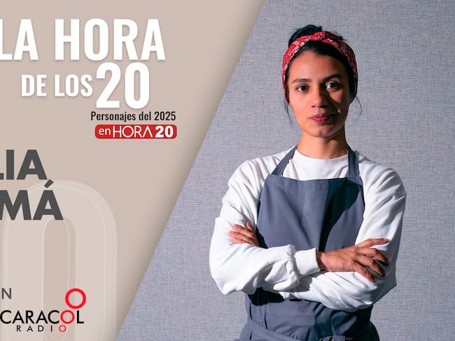 Natalia Cocomá, liderar una cocina de huertas locales