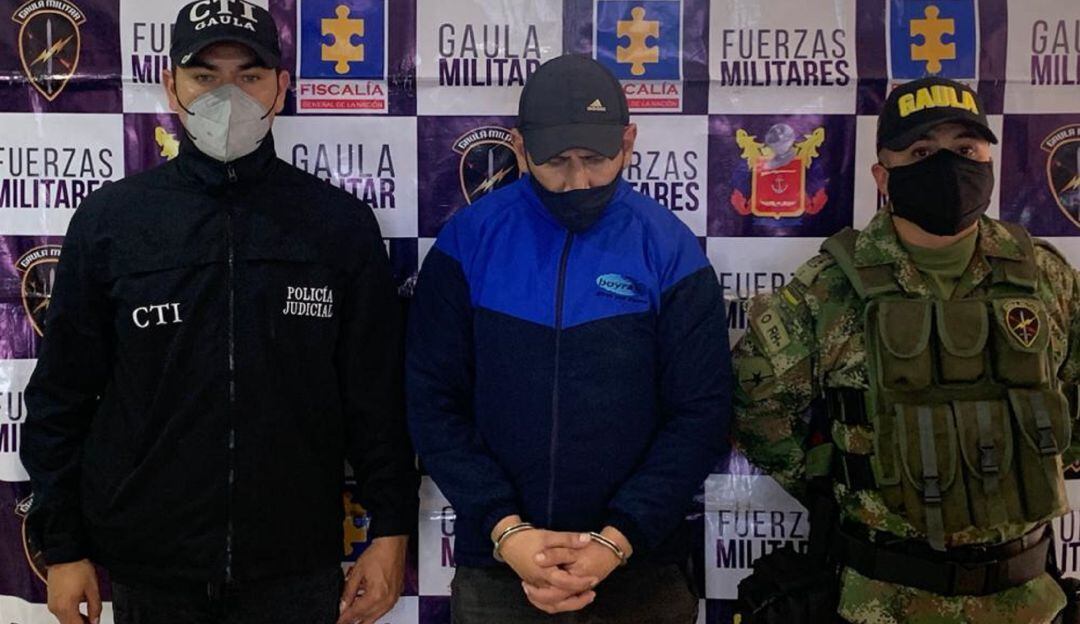 Nilson Díaz capturado.