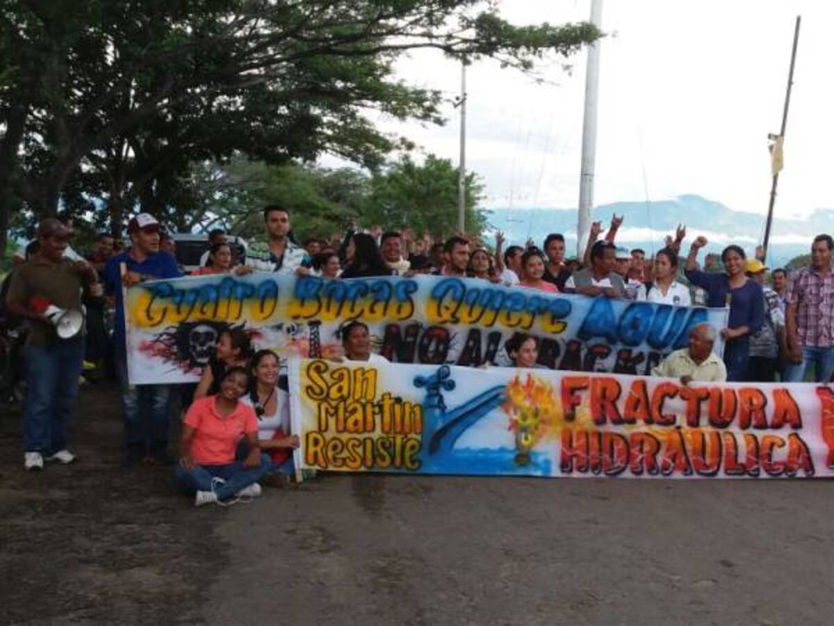 Nuevas protestas protagonizan grupos ambientalistas y comunidad de San Martín, Cesar