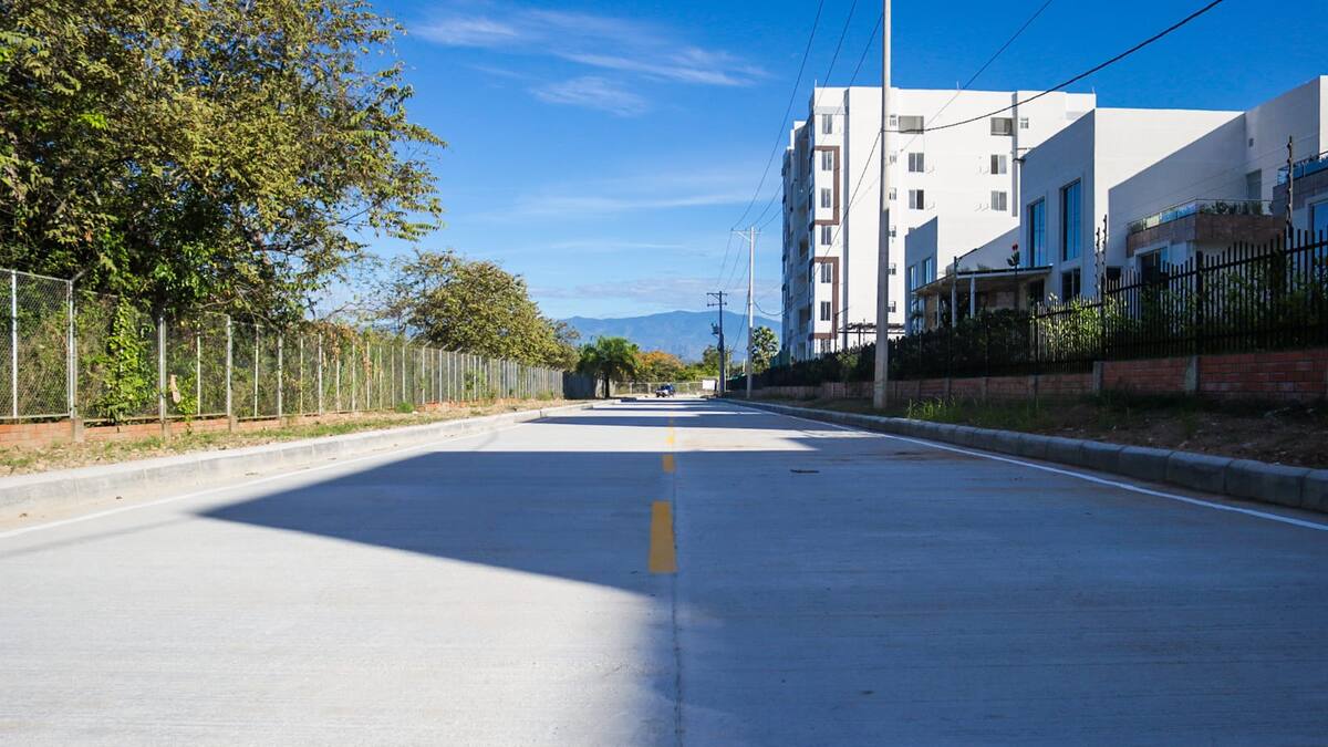Circuito vial que beneficia a 4.500 familias de la comuna 6 de Neiva