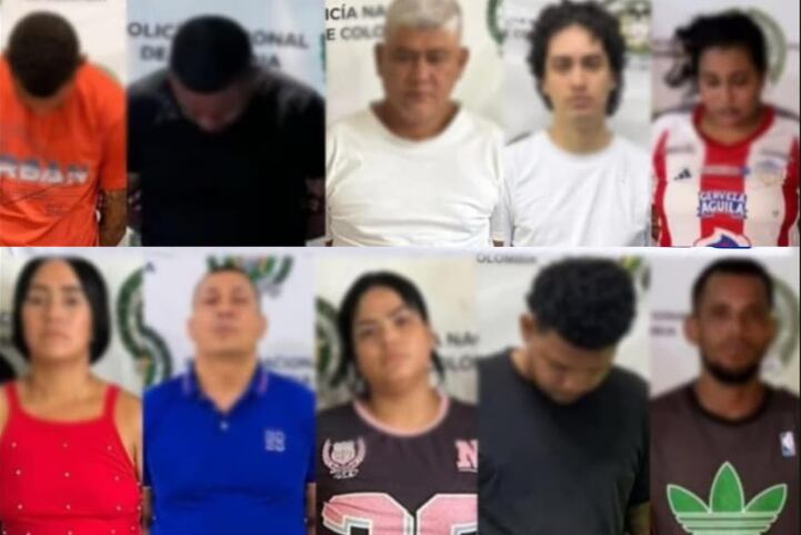 Operación Diamante deja 10 capturados y armas incautadas en el Magdalena. Foto: Gobernación del Magdalena