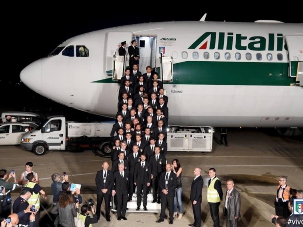Italia ya emprendió su viaje hacia Brasil