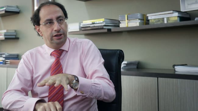 El ministro de Hacienda, José Manuel Restrepo