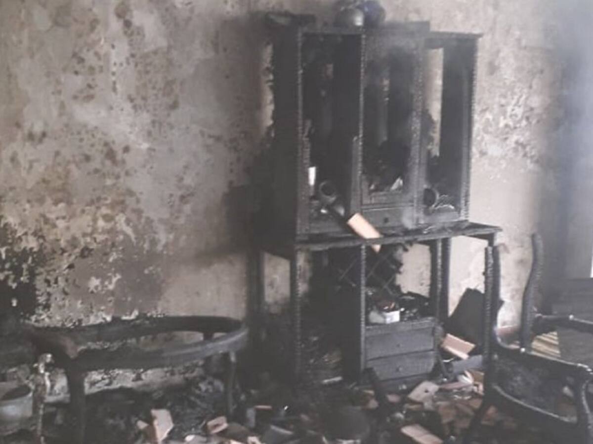 Una familia se salvó de morir calcinada