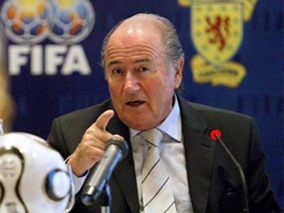 MUNDIAL/ Joseph Blatter llegará el jueves a Sudáfrica