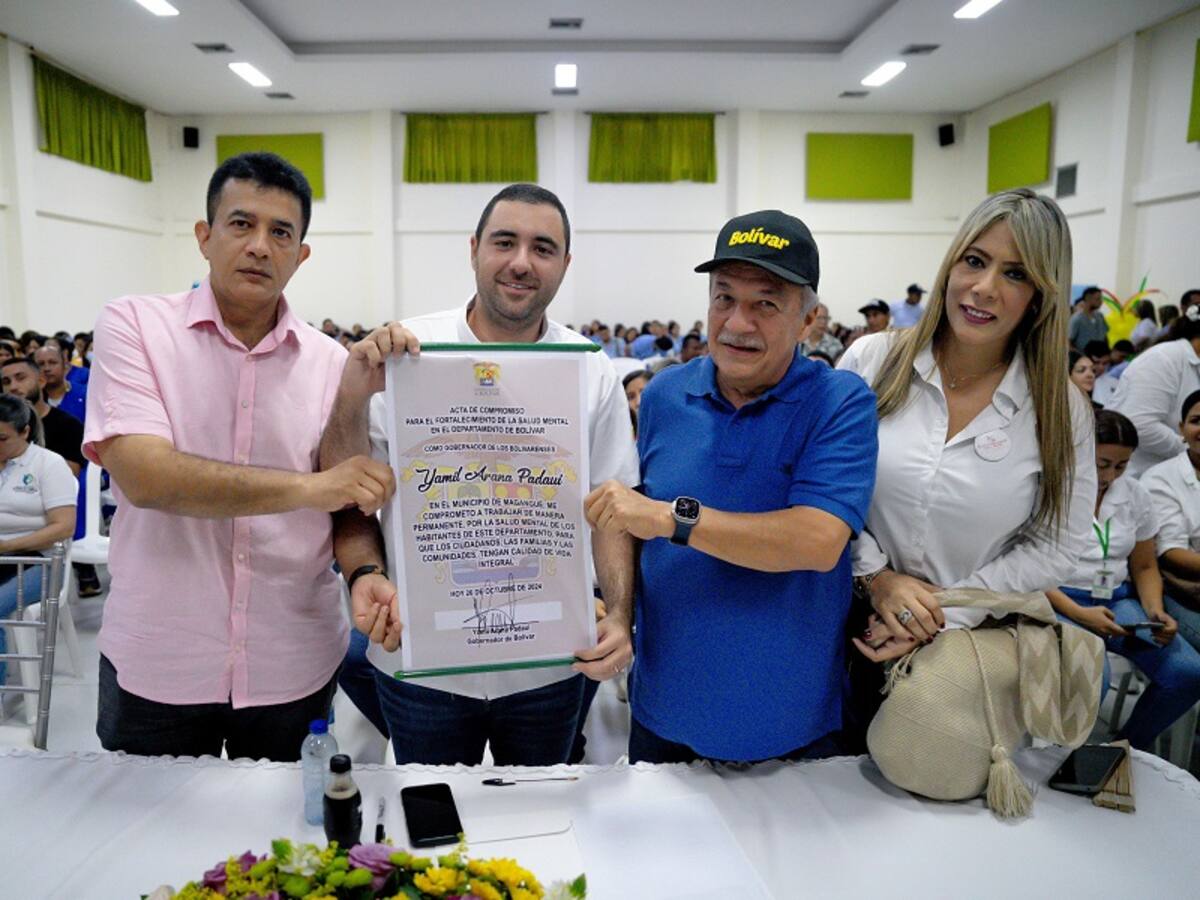 En Magangué lanzaron Política Pública de Salud Mental de Bolívar para 2025-2029