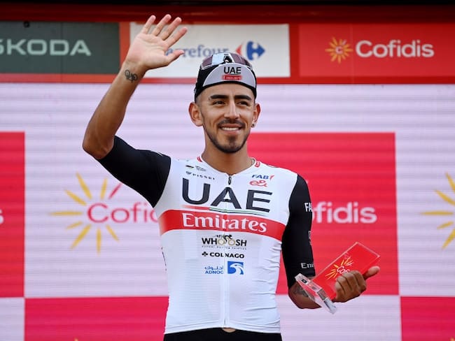 Juan Sebastián Molano, ganador de la etapa 12 de la Vuelta a España (Photo by Tim de Waele/Getty Images)