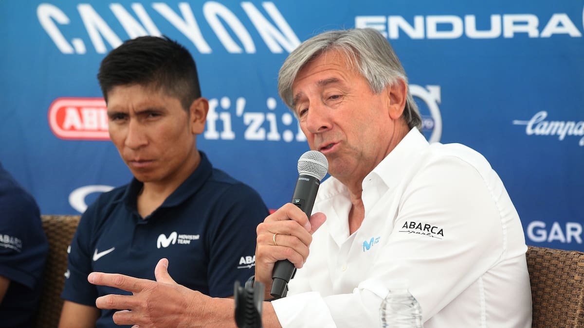 Eusebio Unzué reveló por qué Nairo Quintana no fue a la Vuelta y anticipó una despedida a su altura