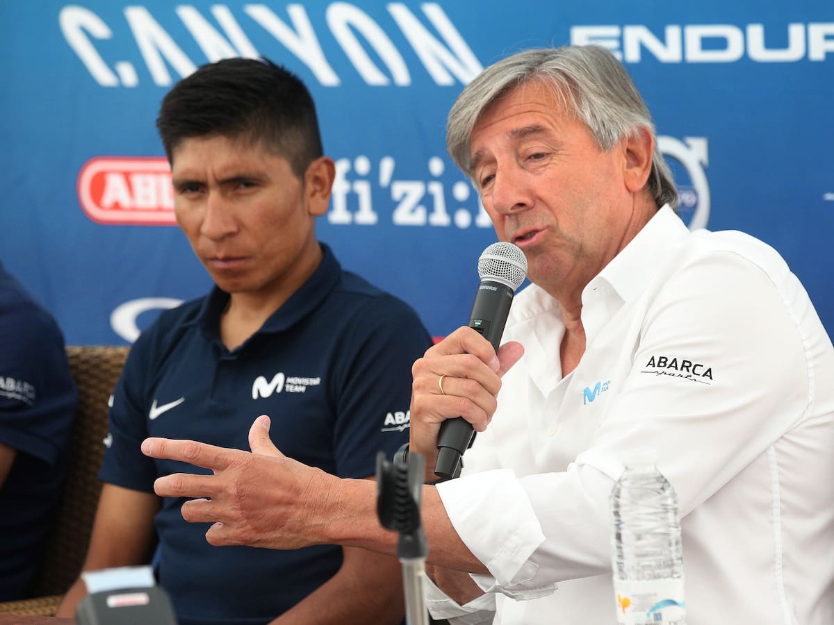 Eusebio Unzué reveló por qué Nairo Quintana no fue a la Vuelta y anticipó una despedida a su altura