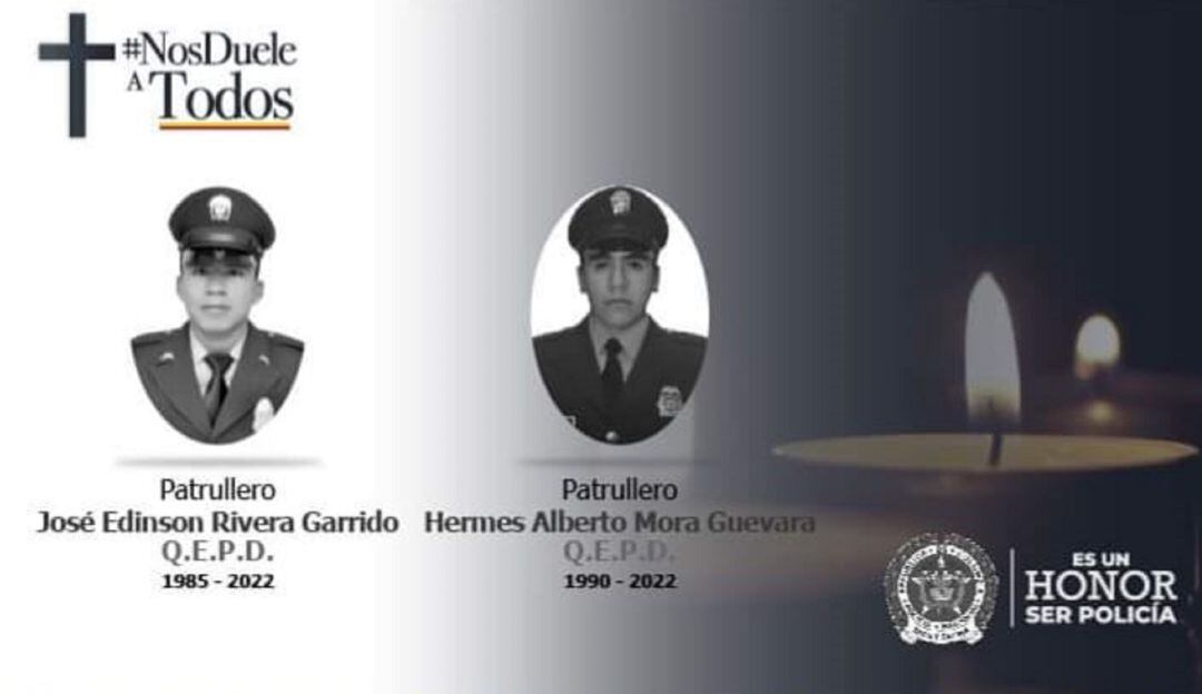 Integrantes de disidencias FARC serían los autores del doble crimen. 