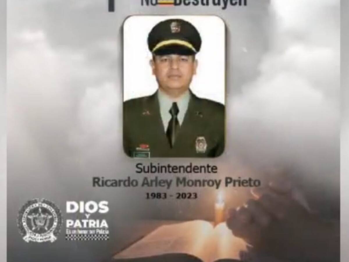 Asi será el recibimiento en Boyacá al policía asesinado en Caquetá
