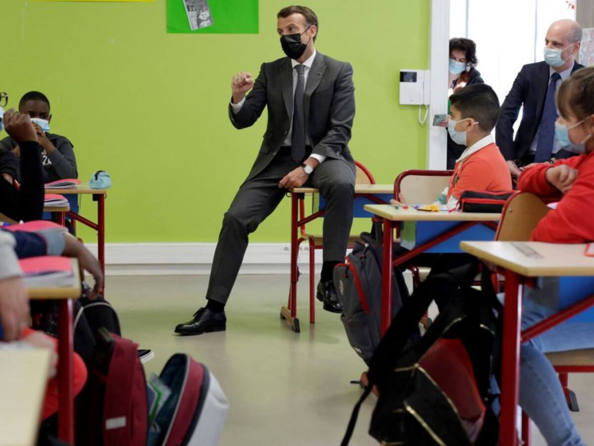 Más de 6 millones de niños regresan a los colegios en Francia