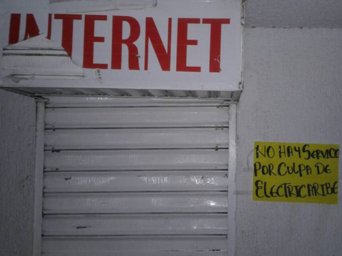 “No hay servicio por culpa de Electricaribe”