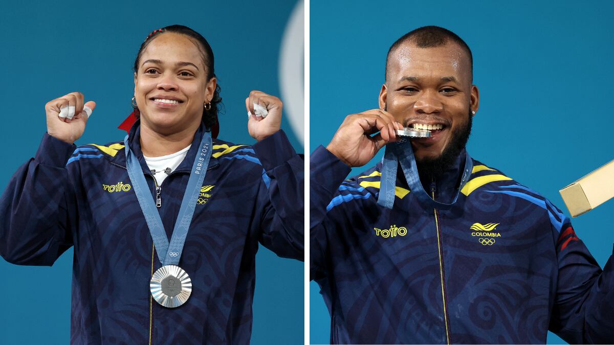 Mari Sánchez y Yeison López.