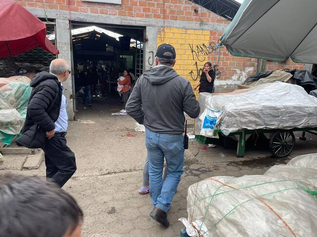 Mercado el Potrerillo. Foto: Alcaldía de Pasto