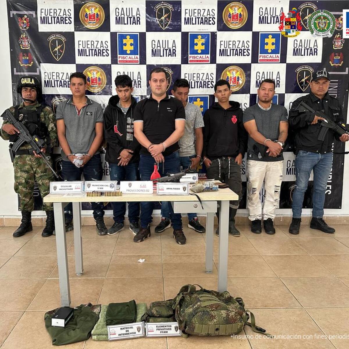 El jefe del Clan Oriente alias ‘Camilo’ ya fue enviado a la cárcel
