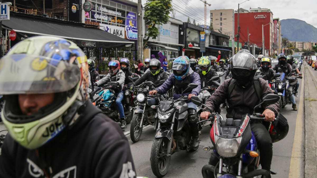 Distrito de Bogotá podría suspender 1.559 licencias de tránsito a motociclistas por incumplir normas
