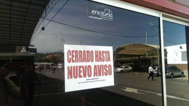 Cierre de establecimientos