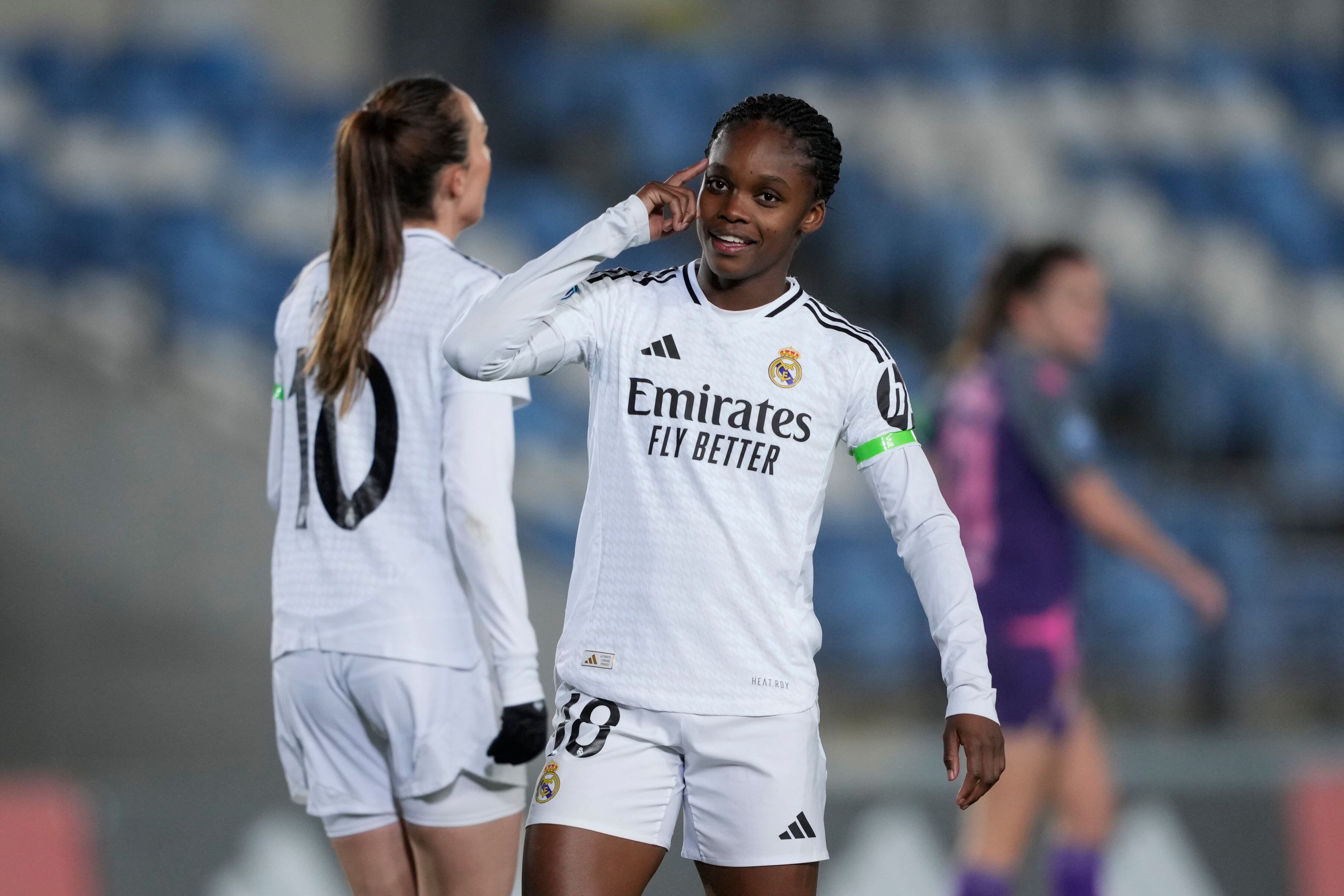 Linda Caicedo con el Real Madrid (Photo by Sara Gordon/Real Madrid via Getty Images)