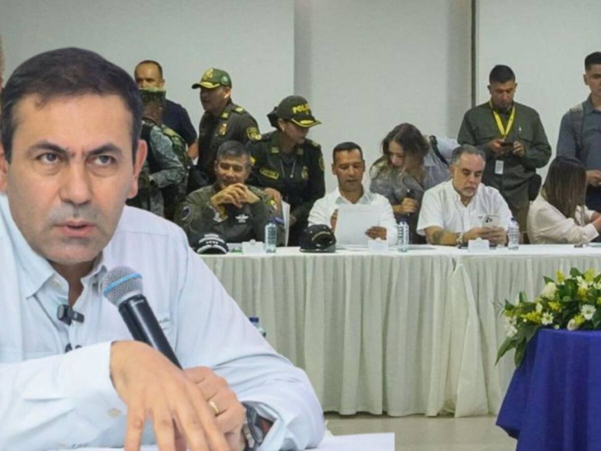 MinDefensa prometió volver a reunirse con el gobernador de Santander en un mes