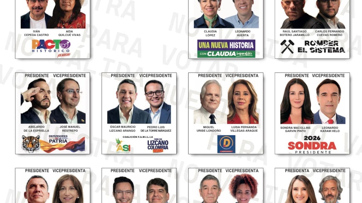 Arrancó la impresión de los tarjetones para las elecciones presidenciales del 31 de mayo