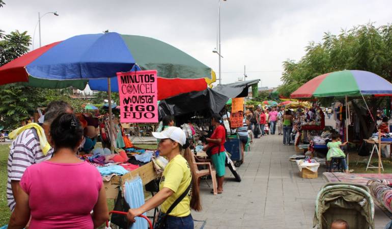 Vendedores informales en Cúcuta. / Foto: Archivo.