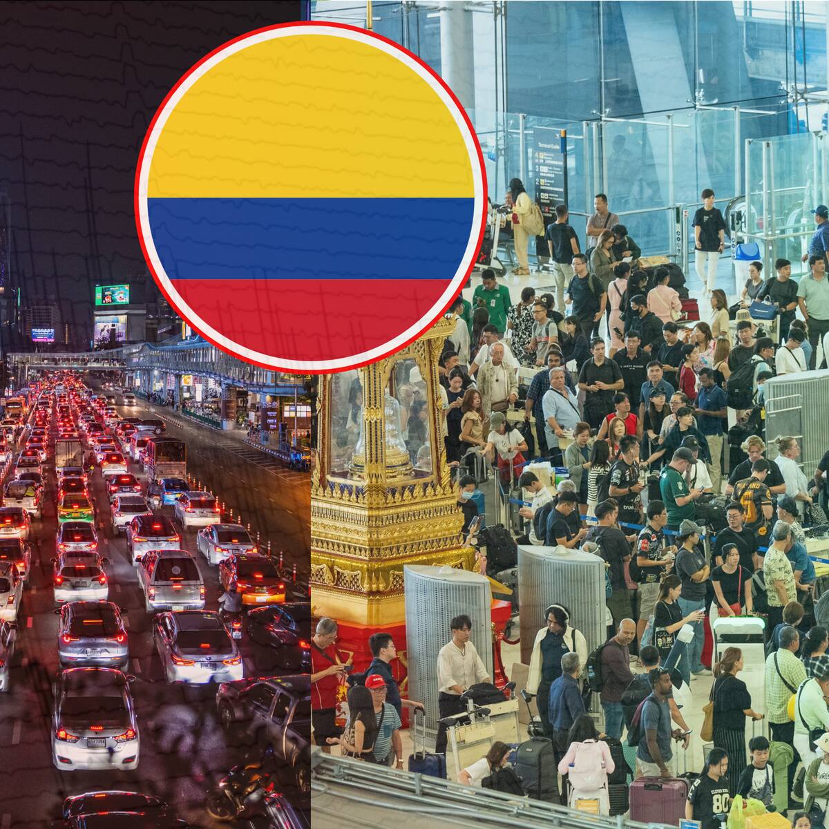 Terremoto en Birmania: colombiana atrapada en Bangkok por cancelación de vuelo