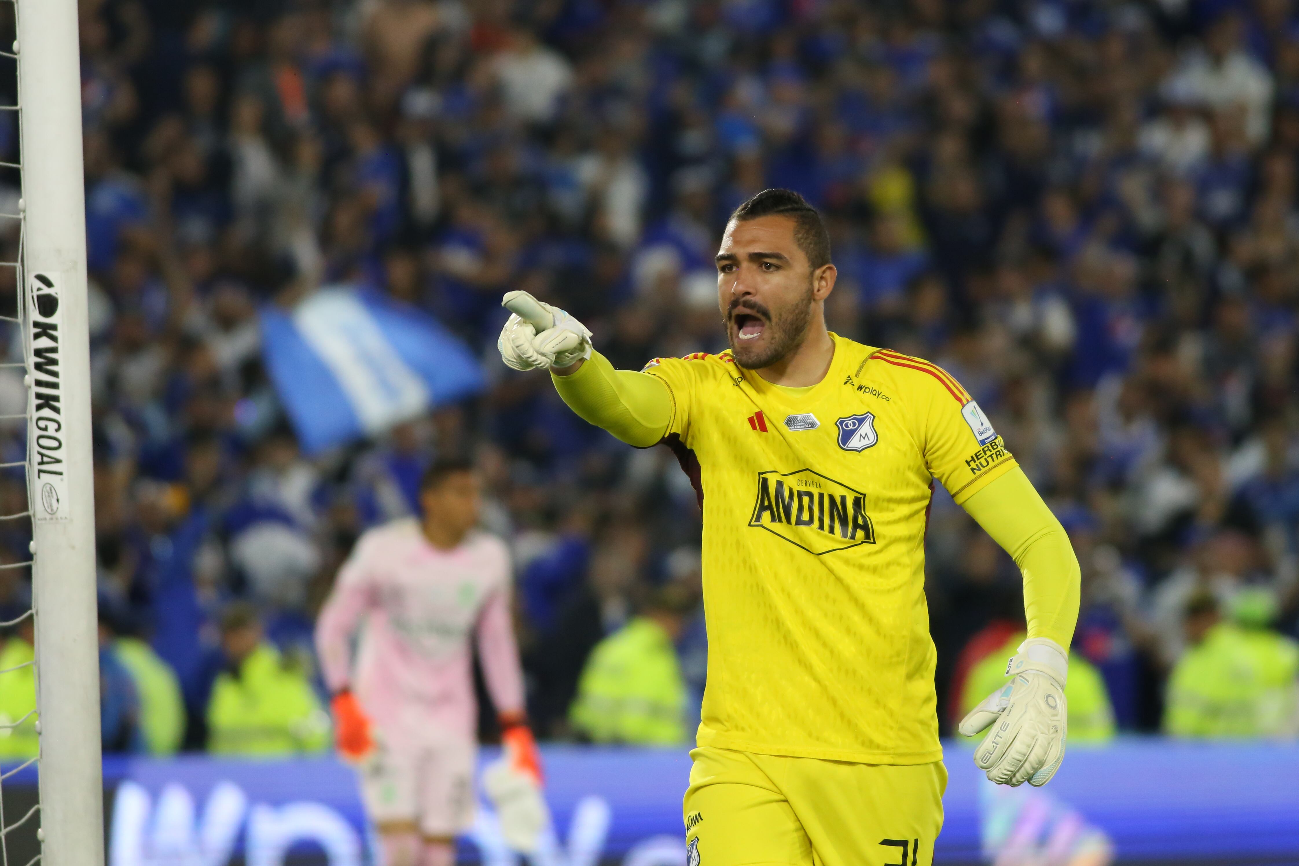 Álvaro Montero ha ganado dos títulos con Millonarios. (Photo by Daniel Garzon Herazo/NurPhoto via Getty Images)