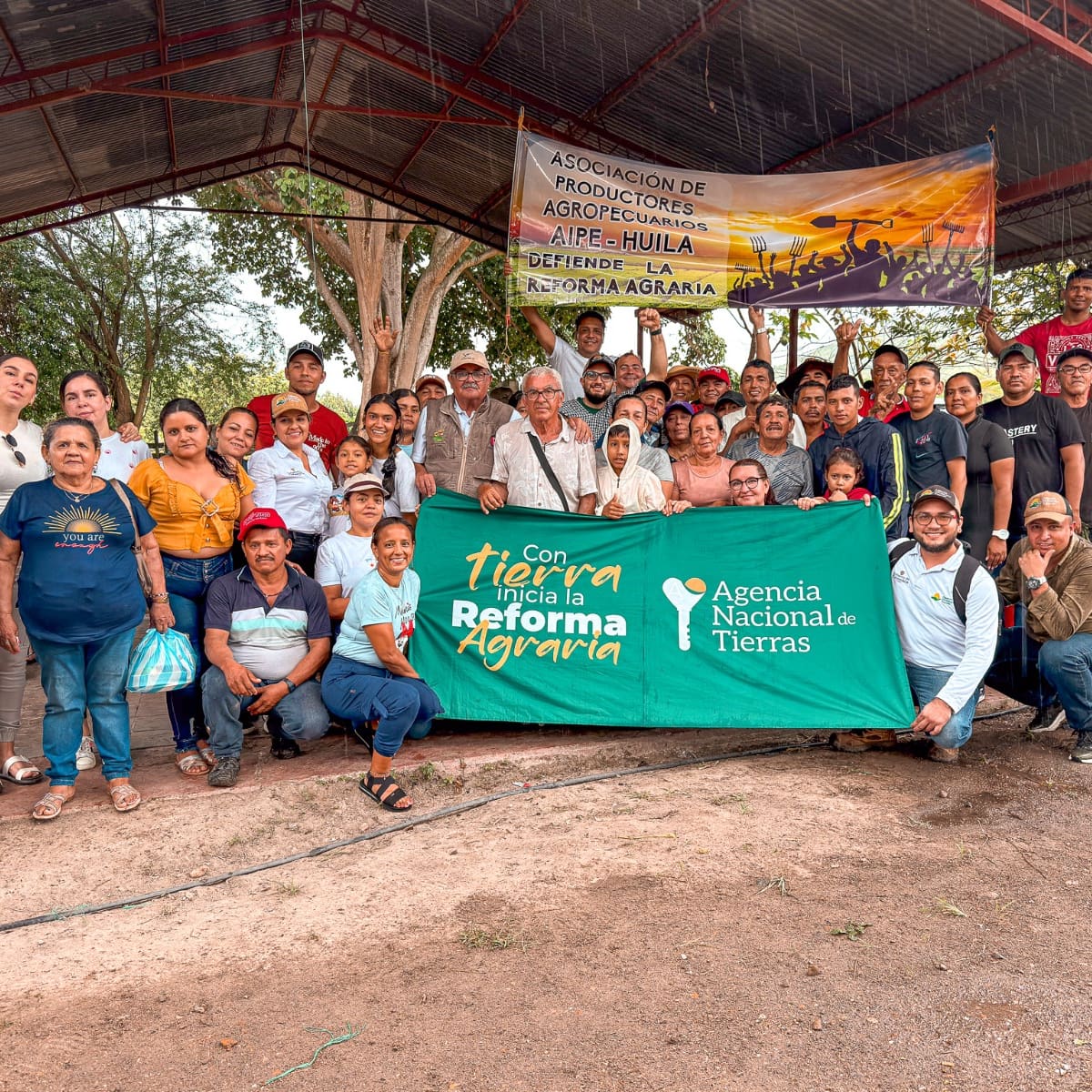 Reforma Agraria avanza en Aipe con entrega de tierras a familias campesinas