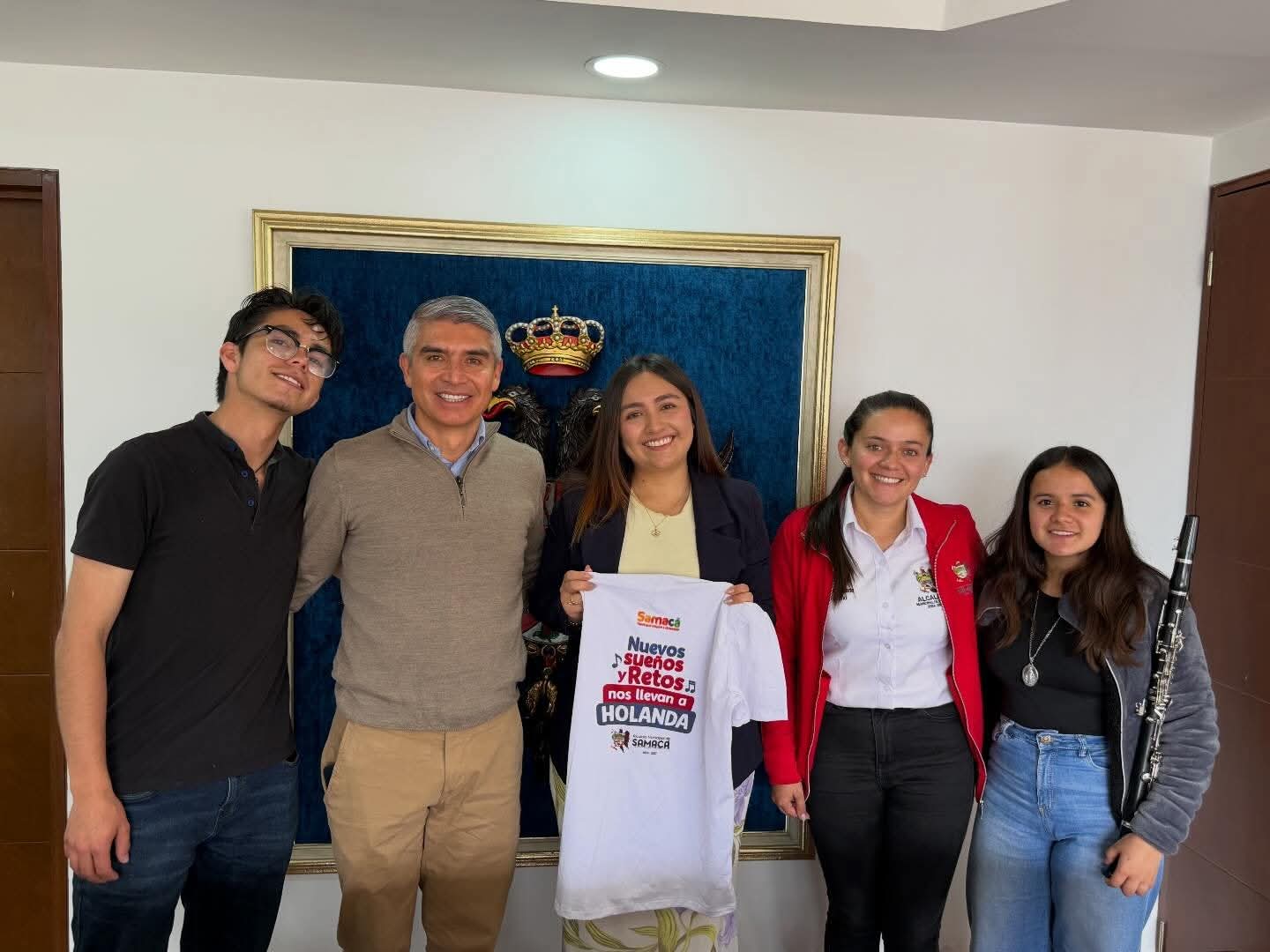 El próximo 17 de julio se realizará en el Teatro Bicentenario de Tunja un concierto para recaudar fondos. El apoyo de la alcaldesa de Tunja, María Paula Jiménez, ha sido importante / Foto: Alcaldía de Samacá.