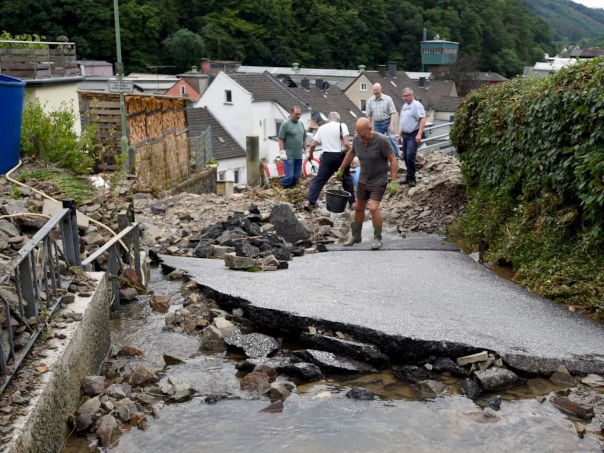 Sube a 42 la cifra de muertos en inundaciones en Alemania