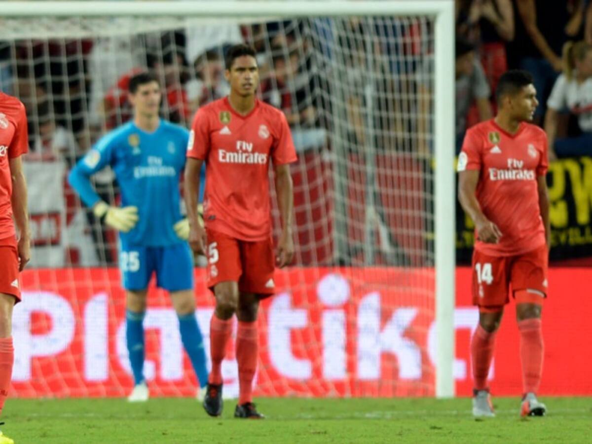Sevilla goleó al Real Madrid y le impidió ser líder de la Liga de España