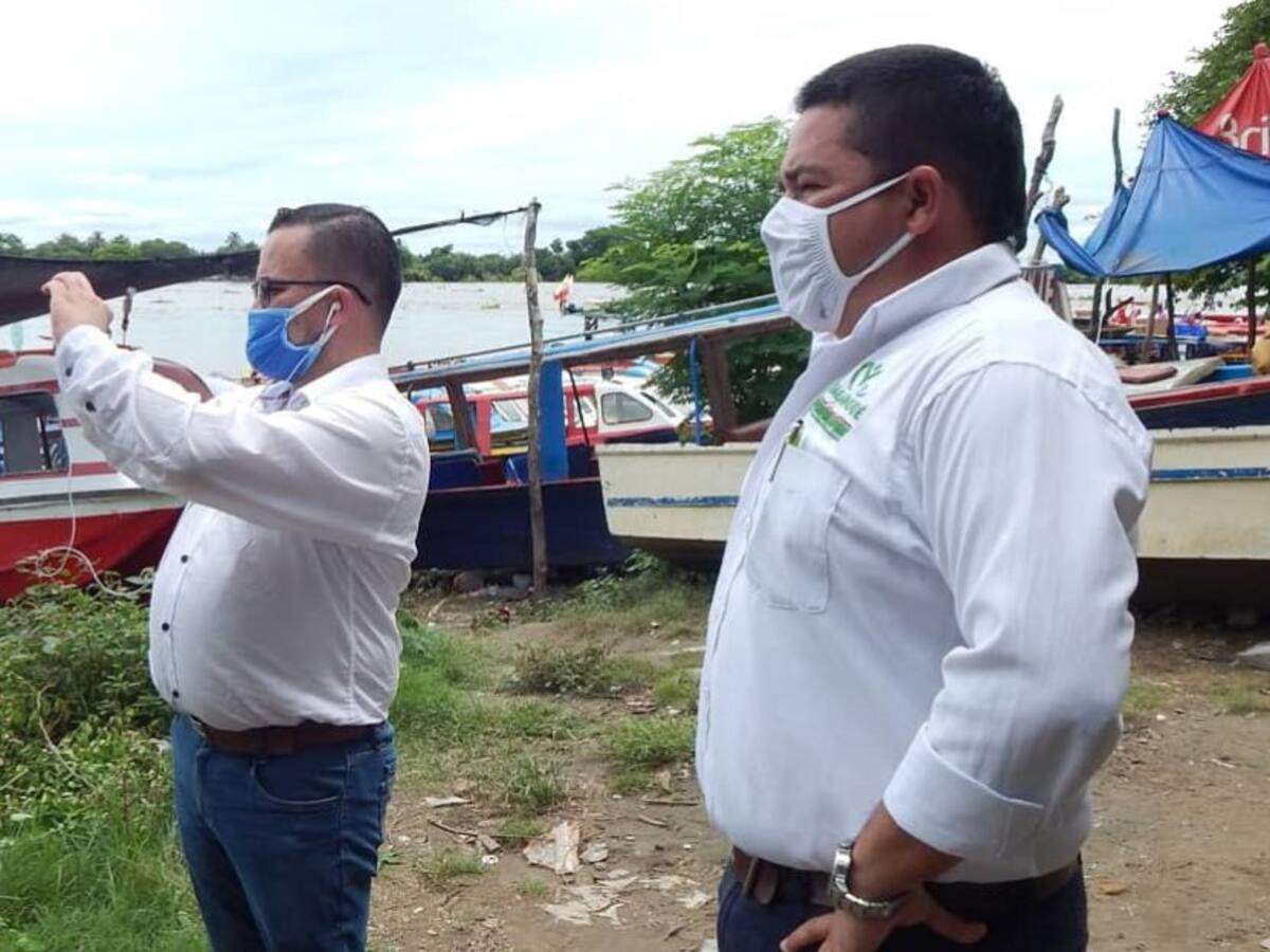 Marchan en firme estudios para el muro de contención en Magangué, Bolívar