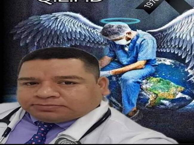 El médico Edwin de la Hoz.