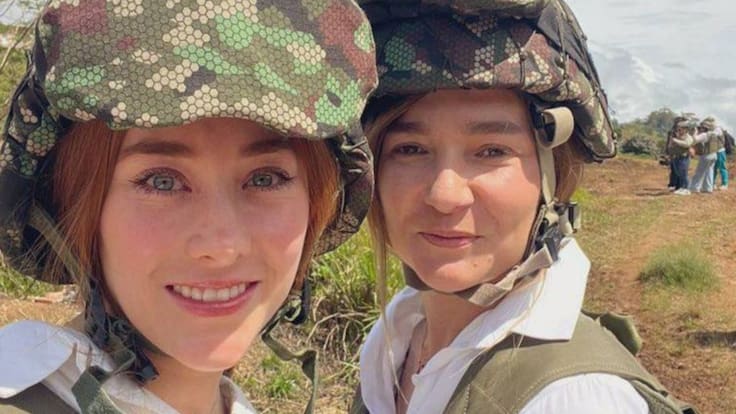 Viceministra de Defensa responde a polémica por ‘selfie’ en El Plateado: “no fue un show”