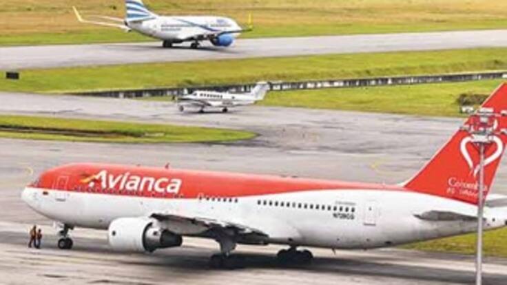 Un avión bloqueó una de las pistas del aeropuerto El Dorado