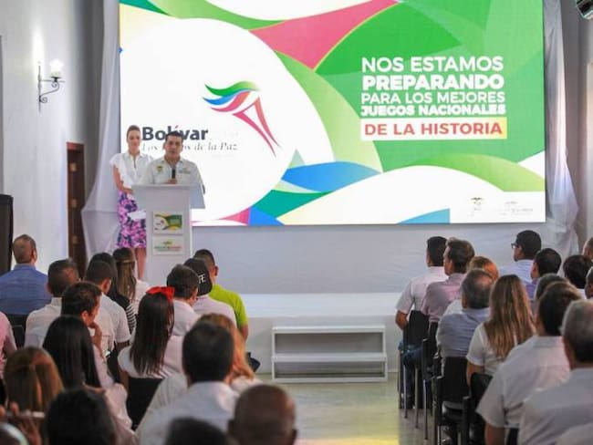 Bolívar Sí Avanza presentó diseños de los XXI Juegos Deportivos Nacionales
