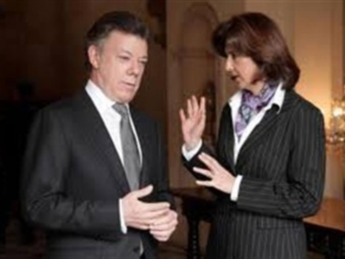 Santos hizo una férrea defensa de la soberanía en la isla de San Andrés