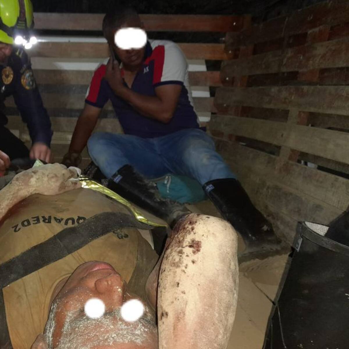 Un minero resulta gravemente herido tras un accidente con explosivos