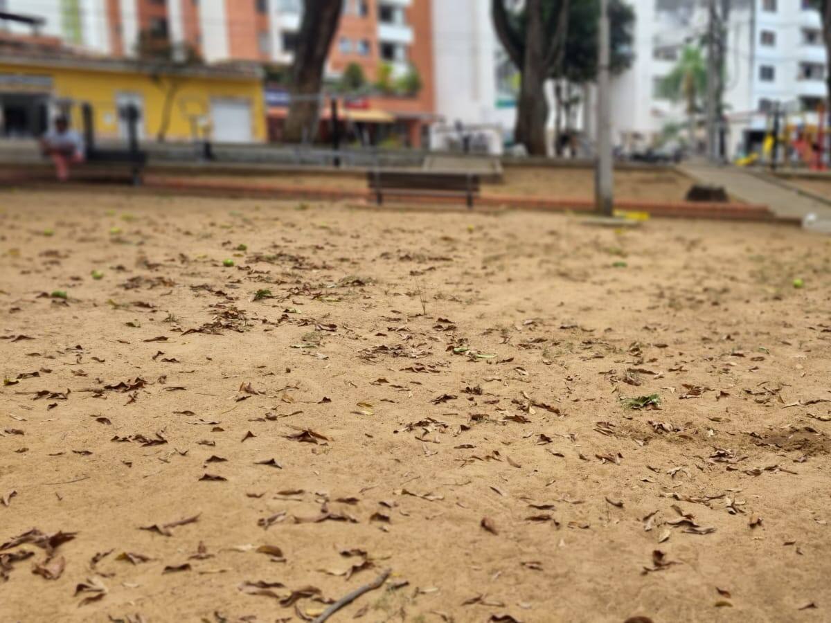 Paradójico: Así luce el parque frente a la Cdmb