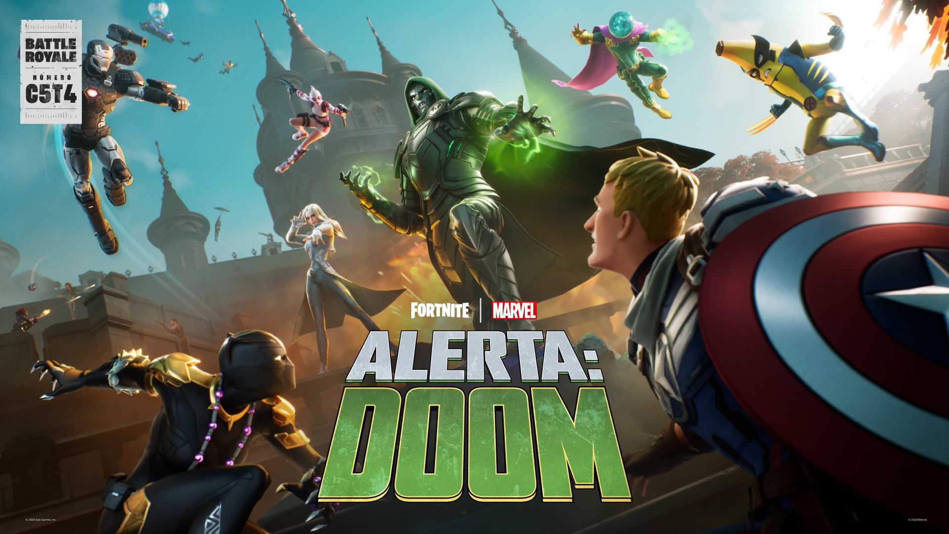 Nueva temporada de Fortnite 'Alerta: Doom' (Créditos: redes sociales Fortnite)