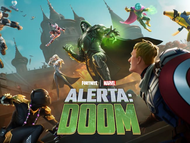 Nueva temporada de Fortnite 'Alerta: Doom' (Créditos: redes sociales Fortnite)