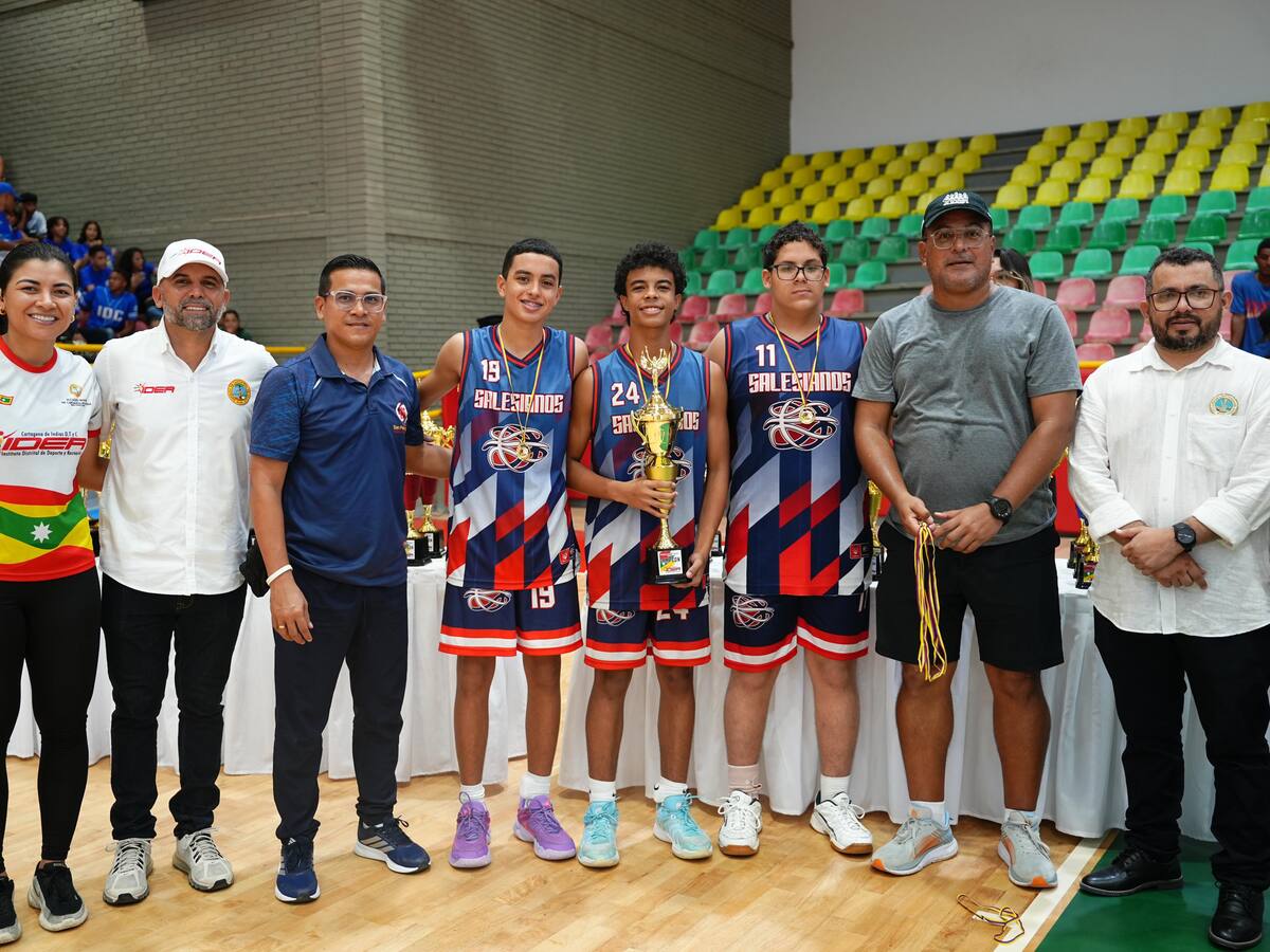 Finalizó fase distrital de los Juegos Intercolegiados 2025 en Cartagena