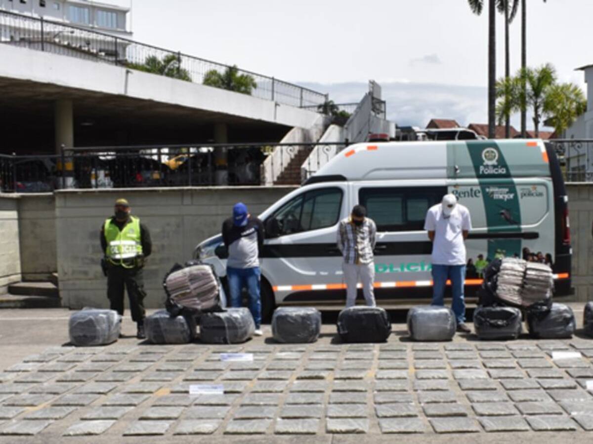 Las vías de Risaralda siguen siendo utilizadas para el tráfico de droga