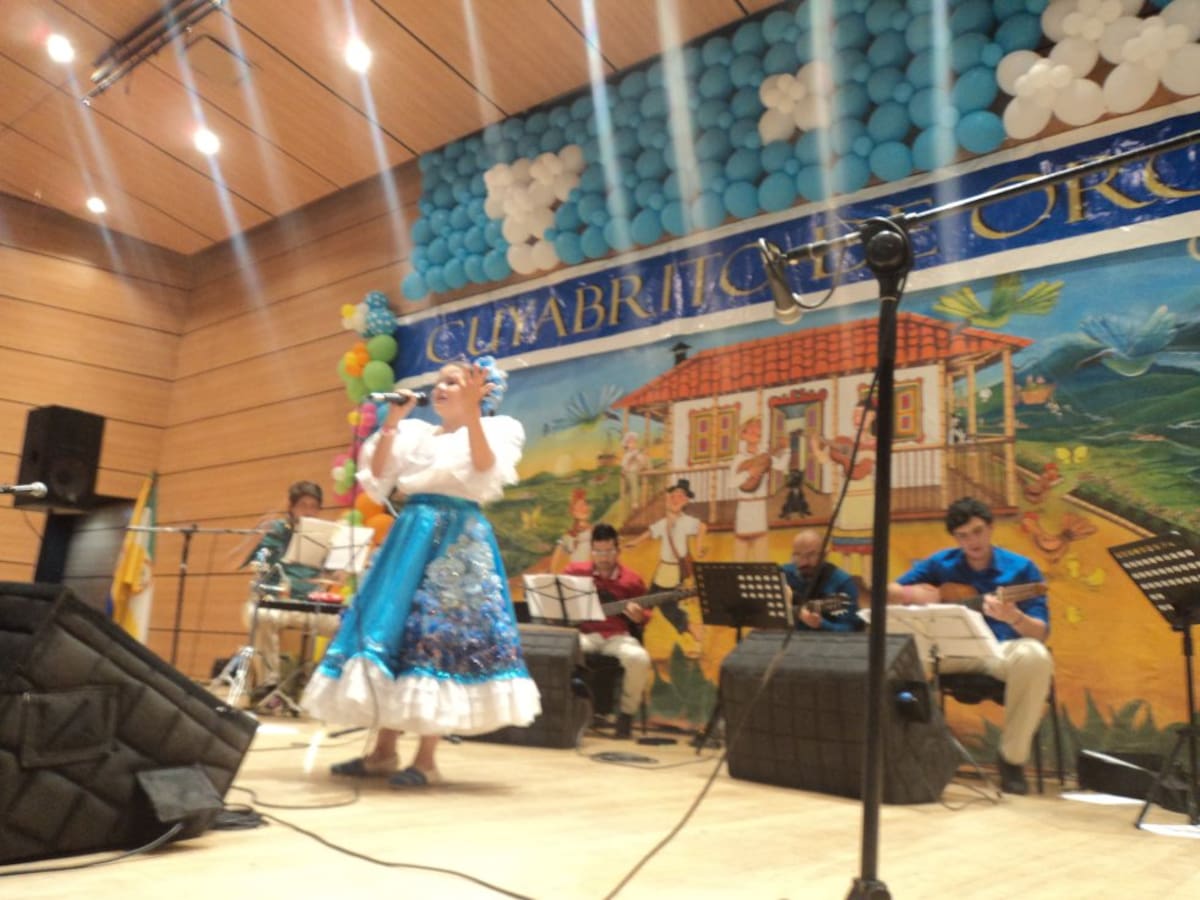 Rosana Carry, modalidad vocal A de Cajica, Cundinamarca